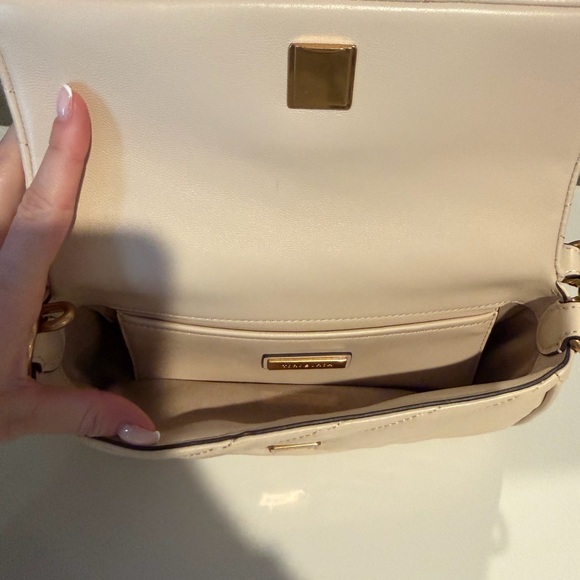 Tory Burch KIRA CHEVRON SMALL FLAP SHOULDER BAG